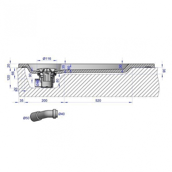 GW Deluxe 120x80x2 Q-White #7