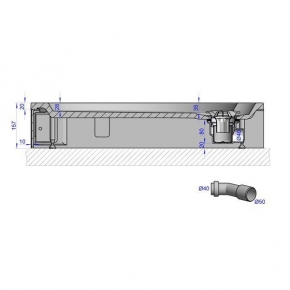 GW Deluxe 120x80x16 Q-Grey #8