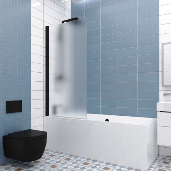 KÜBELE DE020P601 черный матовый стекло матовое