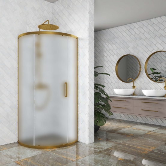 KÜBELE DE018RR3 бронзовый стекло матовое